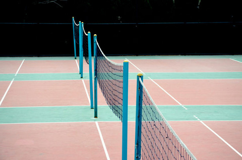 volleyball courts